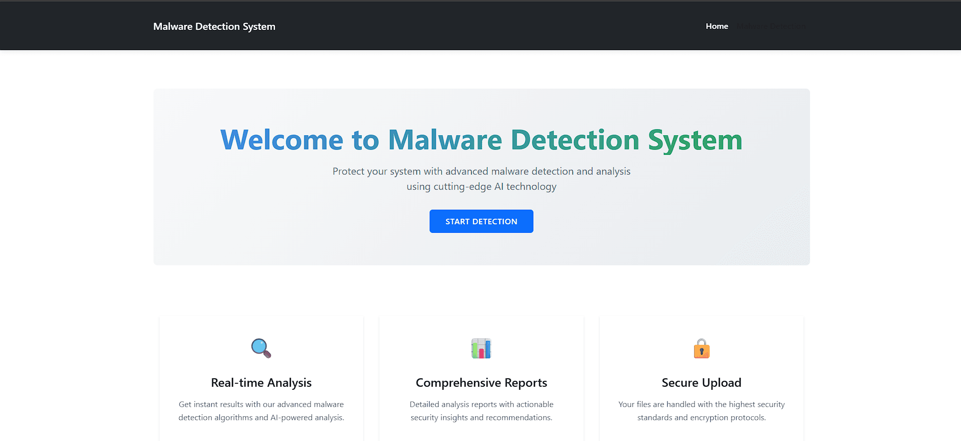 Simulation of Malware Detection System